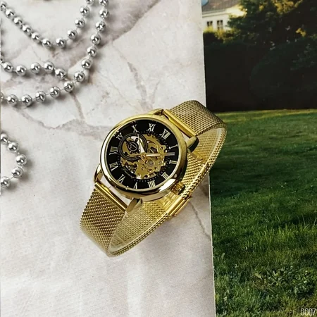 Наручные часы Forsining 8099 Gold-Black (2673) - фото 2 Наручные часы Forsining 8099 Gold-Black (2673) - фото 2