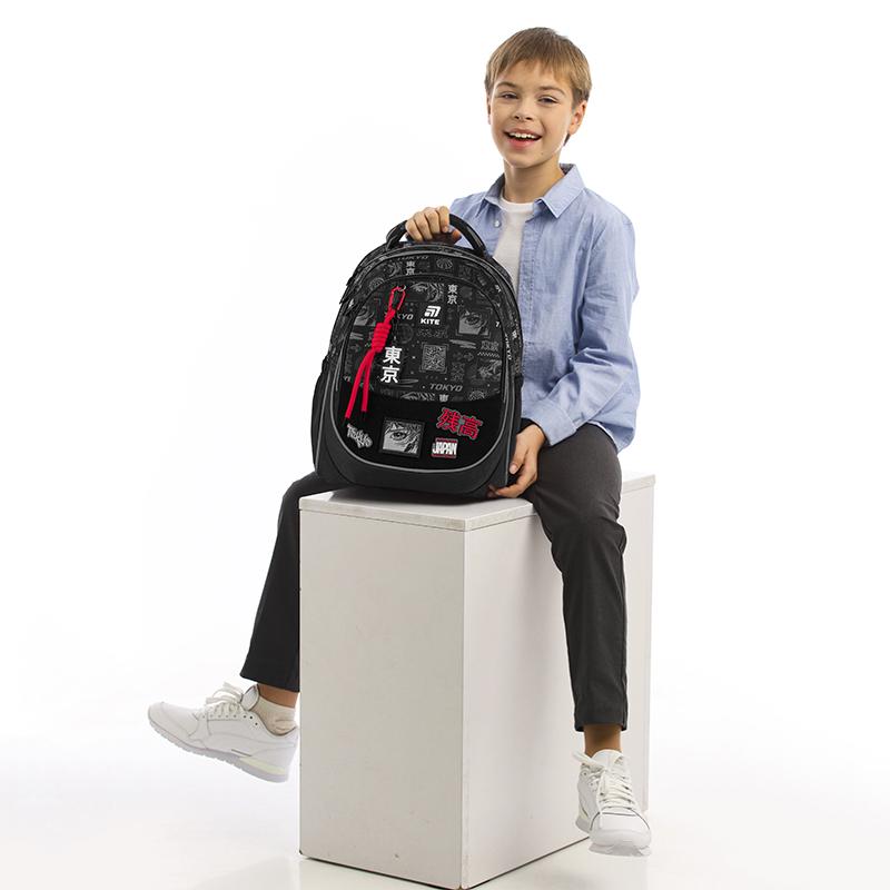 Рюкзак з ортопедичною спинкою для молодших класів KITE Education K25-700M-3 Tokyo (000995265) - фото 2 Рюкзак з ортопедичною спинкою для молодших класів KITE Education K25-700M-3 Tokyo (000995265) - фото 2