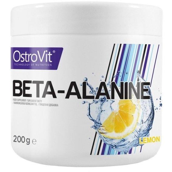 Бета-аланин для спорта OstroVit Beta Alanine 200 г 40 порций Lemon