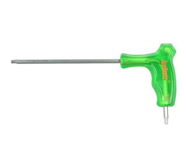 Ключ Ice Toolz 7T20 двухсторонний T-20 Зеленый