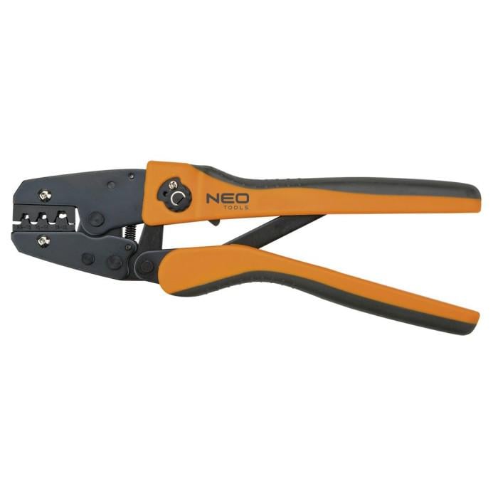 Кліщі для обтиску неізольованих наконечників NEO tools (22-12 AWG) Кліщі для обтиску неізольованих наконечників NEO tools (22-12 AWG)