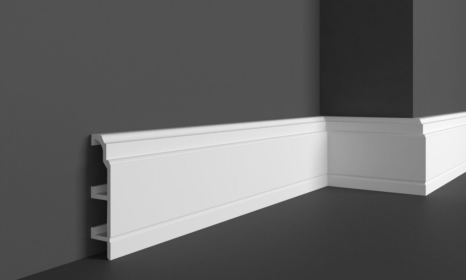 Плинтус напольный с гладким профилем Grand decor HCR 515 2 м