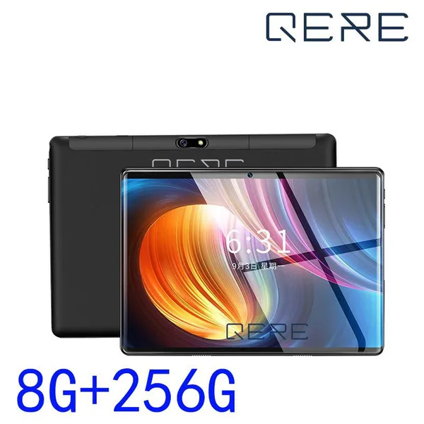 Планшет QERE Android 11 десять ядер/двойная SIM-карта 10,1" 8 Gb/256 Gb - фото 2