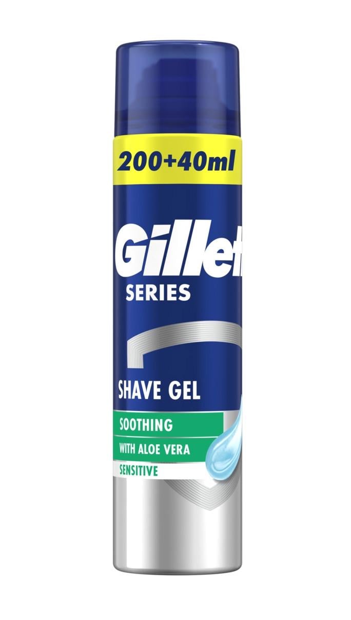 Гель для гоління GILLETTE для чутливої шкіри 240 мл (7702018982011) - фото 1