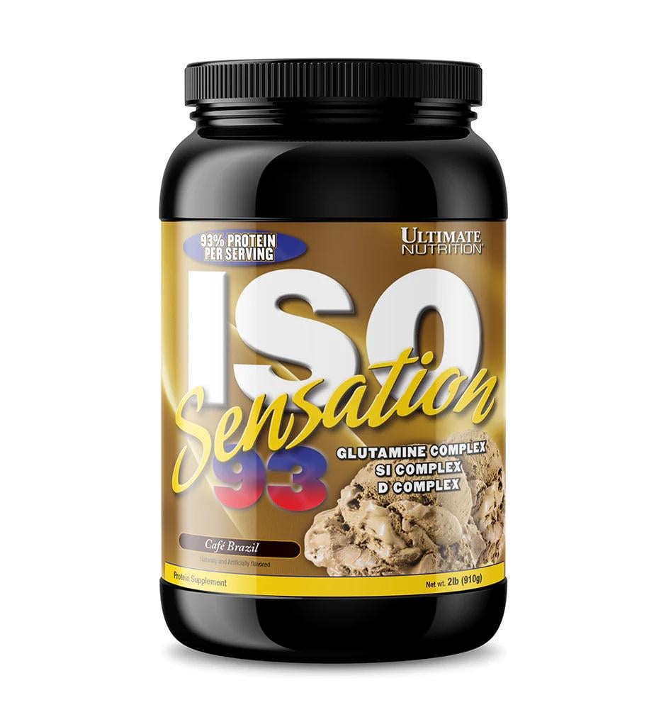 Протеїн Ultimate Nutrition Iso Sensation 93 910 г 28 порцій Cafe Brazil