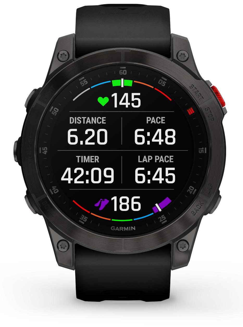 Смарт-годинник Garmin Epix 2 Sapphire Titanium Black (010-02582-10/11) Смарт-годинник Garmin Epix 2 Sapphire Titanium Black (010-02582-10/11)