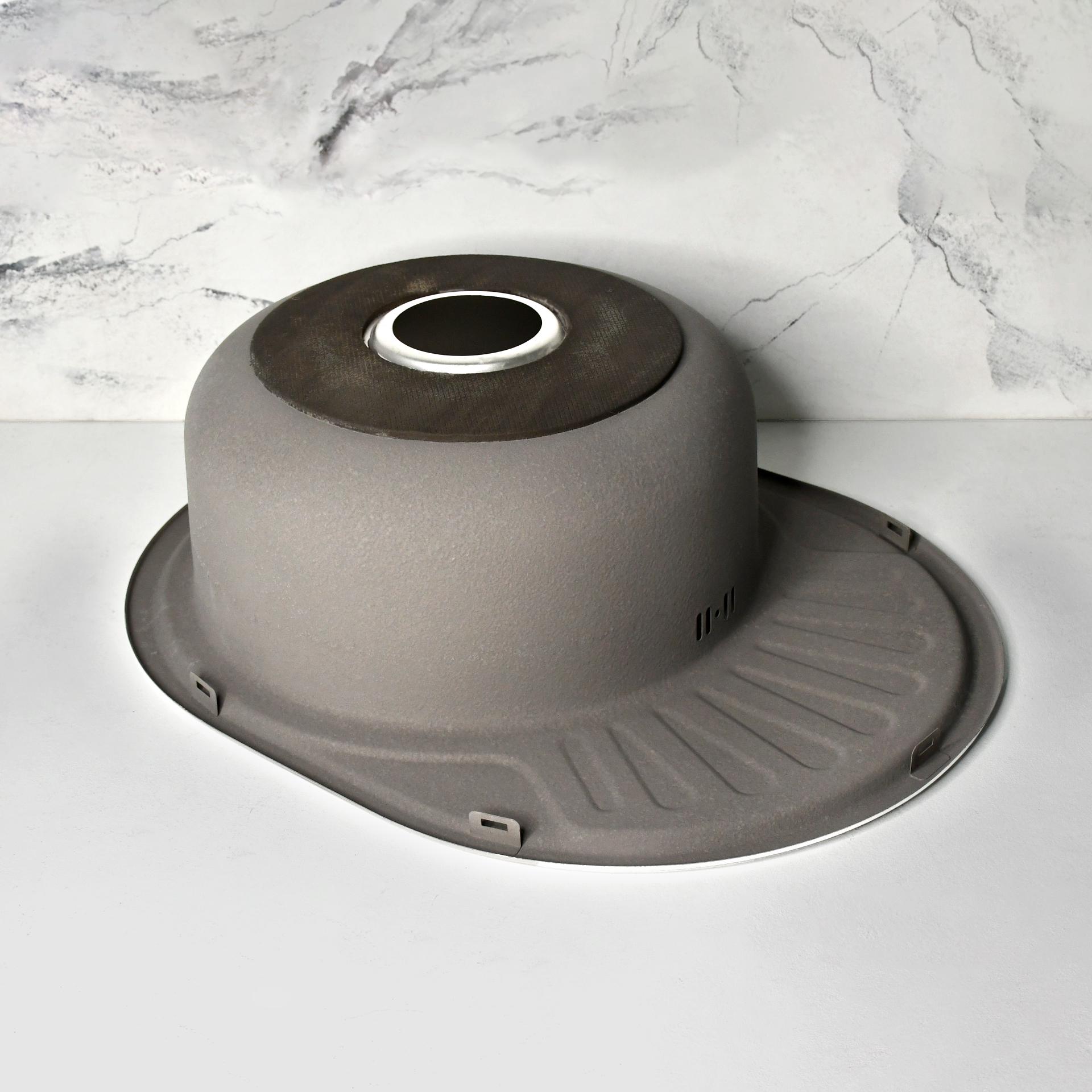 Мойка кухонная Lemax нержавеющая сталь декор сифон (LE-5002 DE) - фото 8 Мойка кухонная Lemax нержавеющая сталь декор сифон (LE-5002 DE) - фото 8