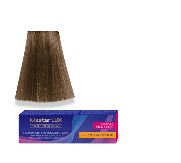 Крем-краска для волос стойкая Master LUX 7.00 60 мл Средне-русый натуральный для седины