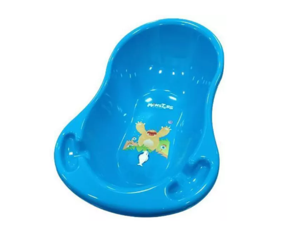 Дитяча ванна з відливом Tega baby Monsters MN-005 ODPŁYW-126 102 см