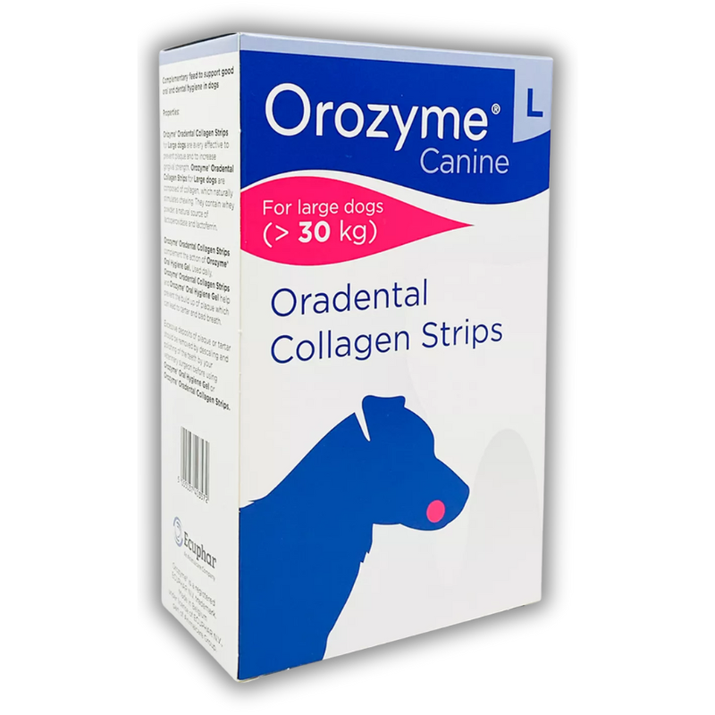 Полоски жевательные Orozyme для гигиены полости рта собак L для крупных пород от 30 кг (1921)
