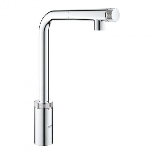 Кухонный смеситель Grohe Minta Smart Control 31613000 Хром (61409)