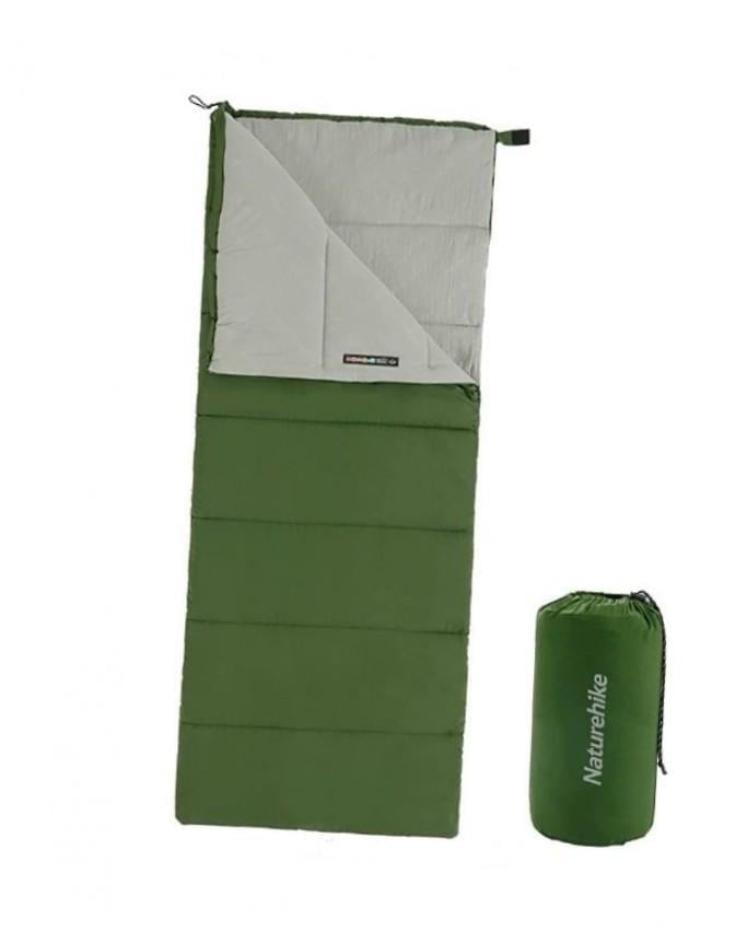 Спальник Naturehike F150 левый 190 см Зеленый (NH22MSD05)