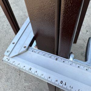 Дверь входная улица Redfort Блейд ПВХ-02 860х2040 мм RAL 8017 - фото 7