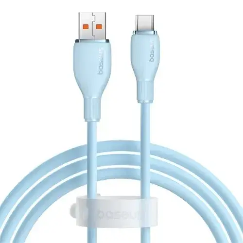 Кабель Baseus Pudding Series Fast Charging Cable USB to Type-C 100W 1.2m P10355703311-00 Blue