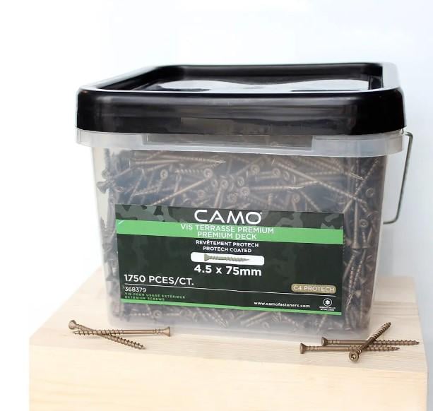 Саморезы Premium Decking Protech C4 T20 75x4,5 мм 1750 шт.