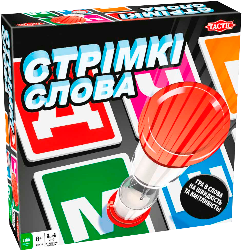 ᐉ Настольная игра Tactic Словесные Гонки (54668) • Купить в Киеве, Украине  • Лучшая цена в Эпицентр