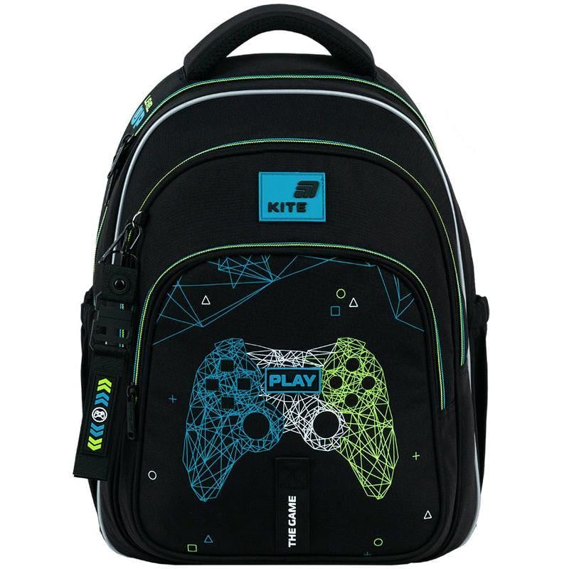 Рюкзак школьный KITE Educatio Next Level 39x29,5x14,2 см 15 л Черный (K26-763M-4)