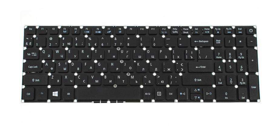 Клавиатура для ноутбука Acer Aspire E5-522G (163550) Клавиатура для ноутбука Acer Aspire E5-522G (163550)