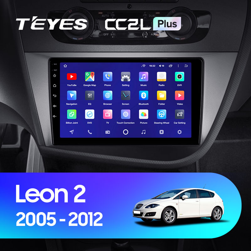 Автомагнітола штатна Teyes для Seat Leon 2 2005-2012 Android (1488014294) - фото 3