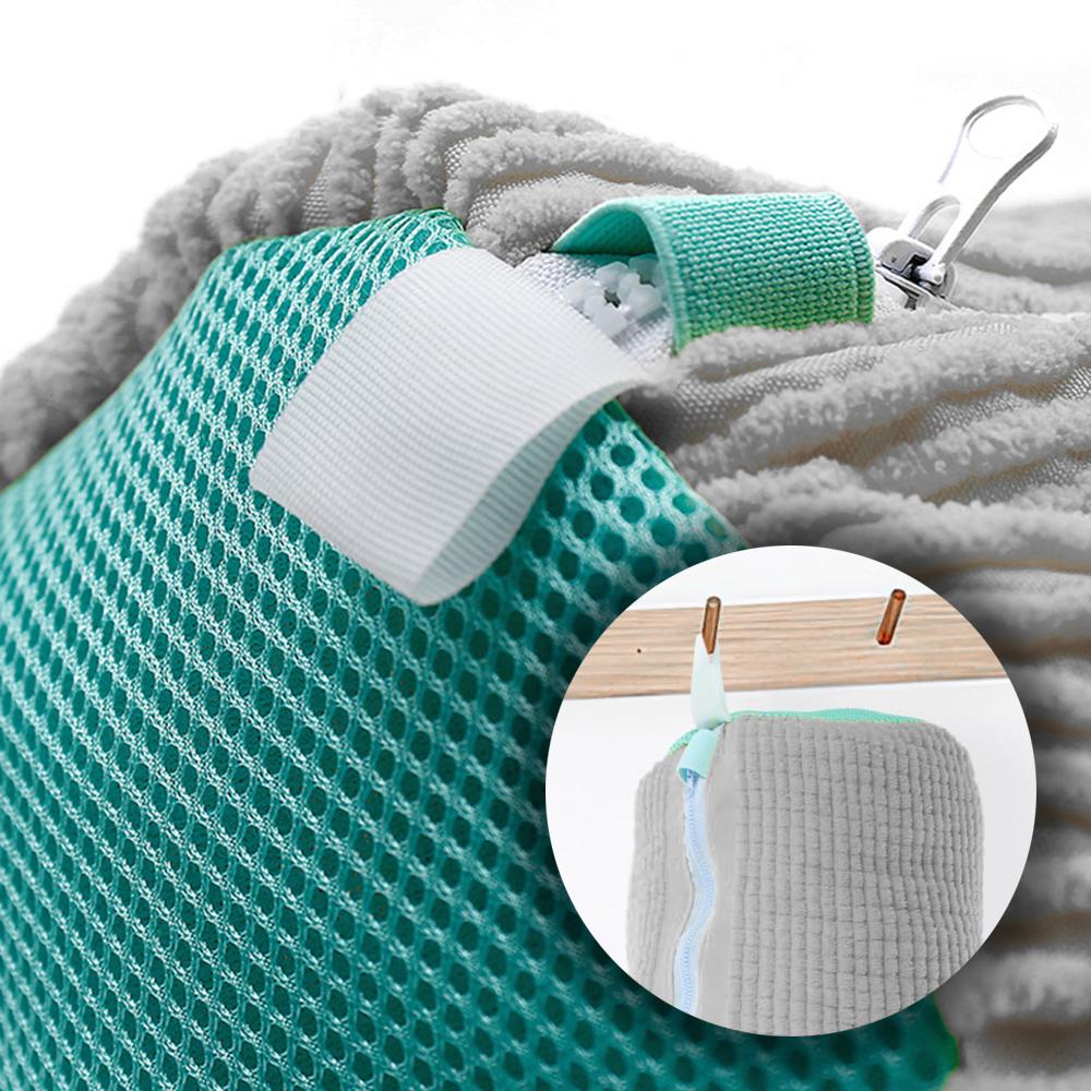 Мішок-сітка для прання взуття 36х19 см Сірий (MSHDPR-GRY-0686) - фото 6