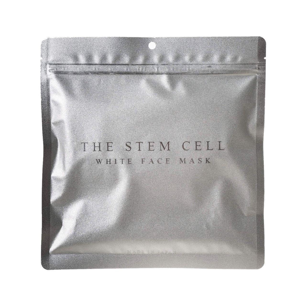 Осветительная маска со стволовыми клетками Kor Japan The Stem Cell White Face Mask 30 шт.