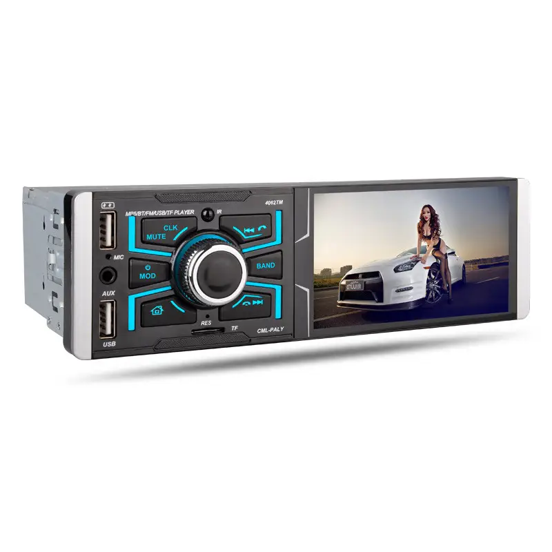 Автомагнитола 4,1" 1080P Bluetooth USB/SD 4063 ISO