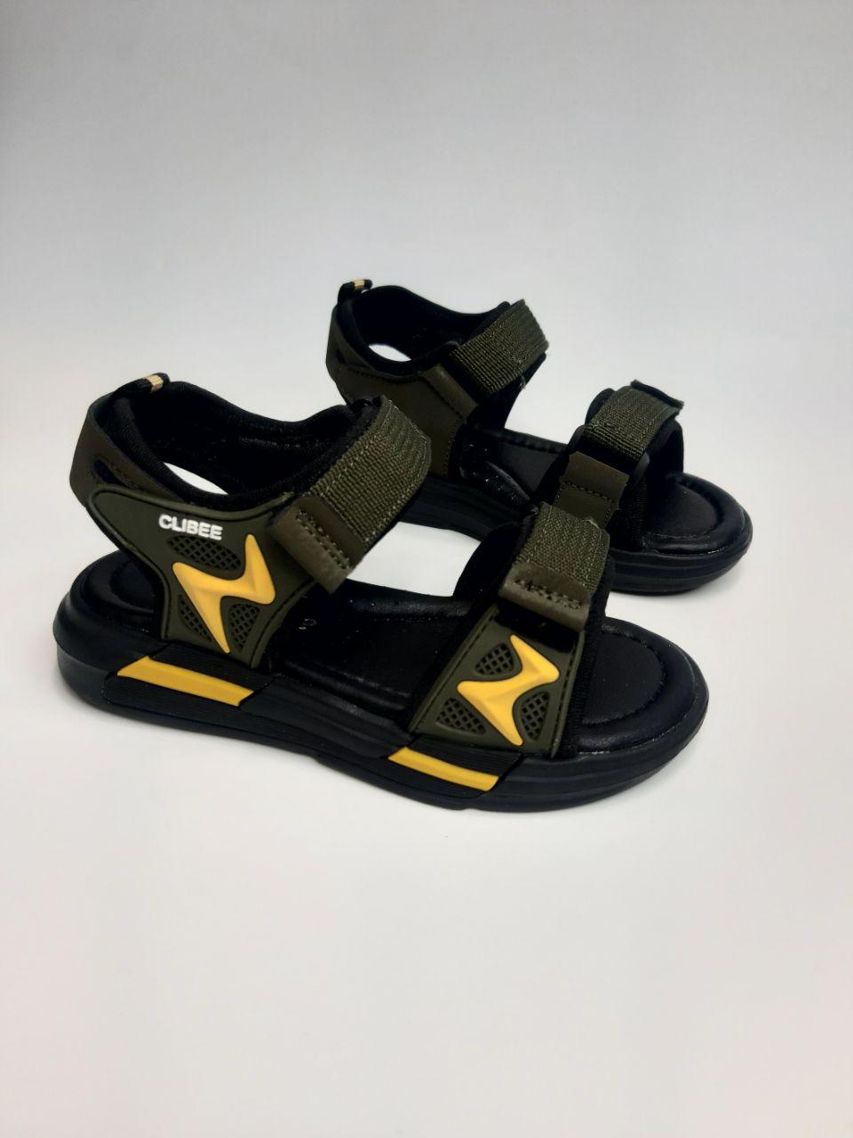 Босоніжки Clibee для хлопчика р. 29 17,4 см Зелений (330 gr-yellow)