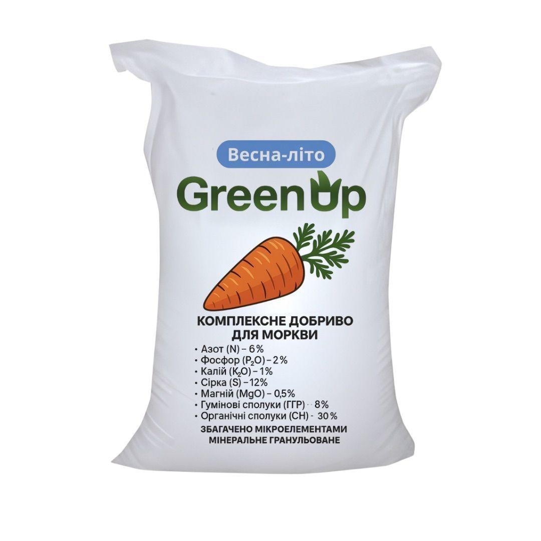 Удобрение для моркови Green Up весна/лето 40 кг (34770984)