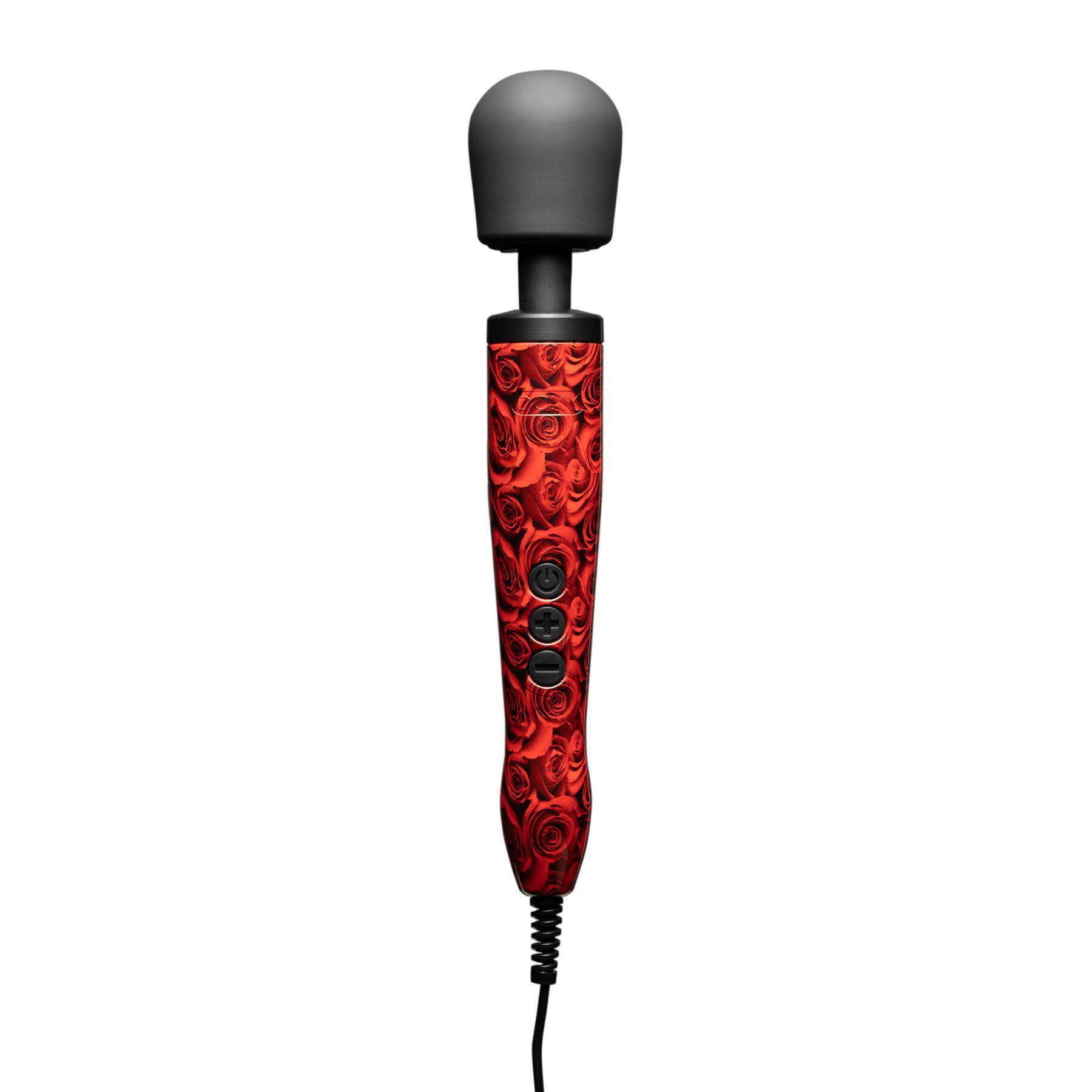 Вибромассажер Doxy Original PATTERN очень мощный/питание 220 В/пульсивные вибрации Rose (SX2454)