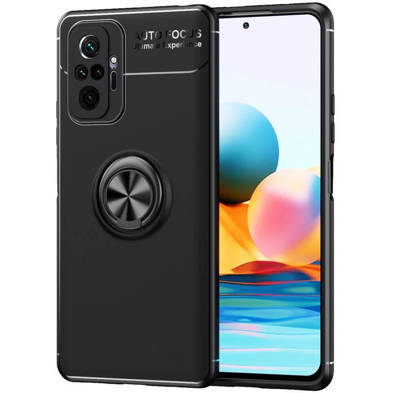 TPU чохол Deen ColorRing під магнітний тримач (opp) для Xiaomi Redmi Note 10 Pro/10 Pro Max