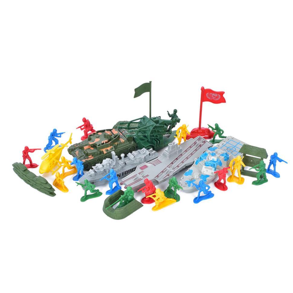 Дитячий ігровий набір Bambi Солдатики 8899-49-50 Вид 2 з транспортом (26118329)