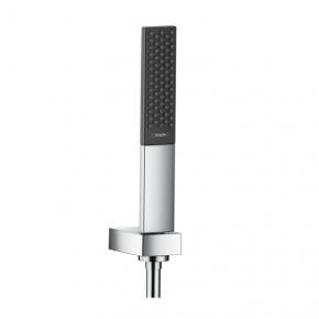 Ручной душ Hansgrohe Rainfinity Baton 100 1jet 26866000 Черный (64413) - фото 3