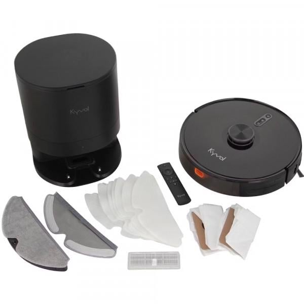 Робот-пылесос Kyvol Cybovac S31 Lidar 5200 mA 3000 pa Google/Assistant/Amazon/Alexa Black (Kyvol S31) - фото 4 Робот-пылесос Kyvol Cybovac S31 Lidar 5200 mA 3000 pa Google/Assistant/Amazon/Alexa Black (Kyvol S31) - фото 4