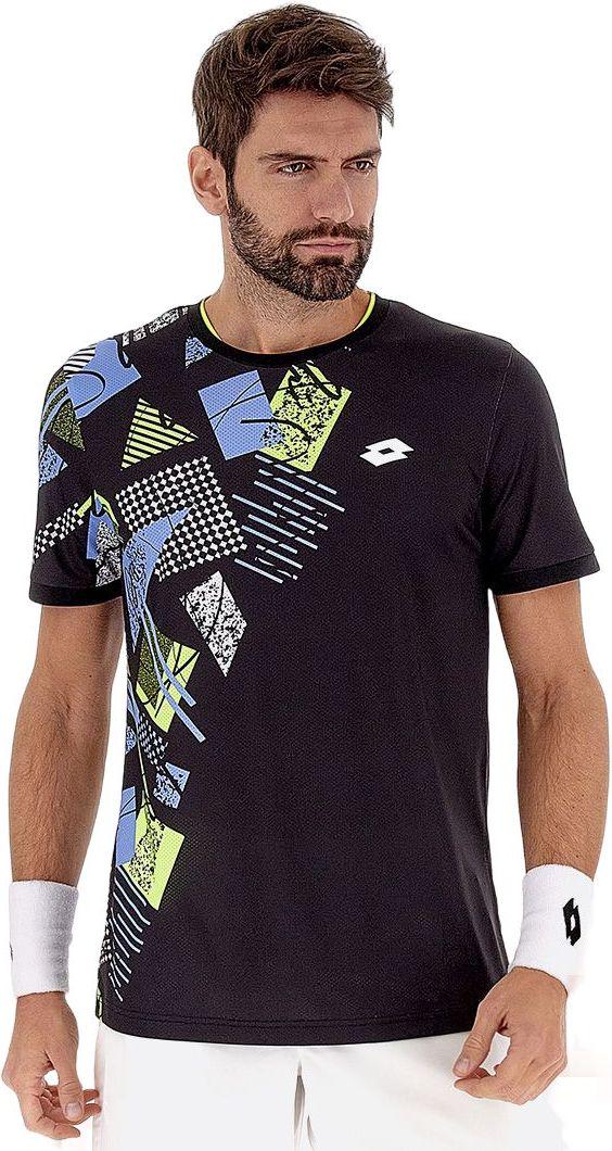 Футболка для тенниса Lotto TECH I-D5 TEE 219718/1CL M Черный (39817-48)