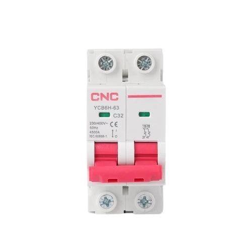 Автоматический выключатель модульный CNC YCB6H-63 2Р 4,5 кА тип-B 63А (Б00038352)