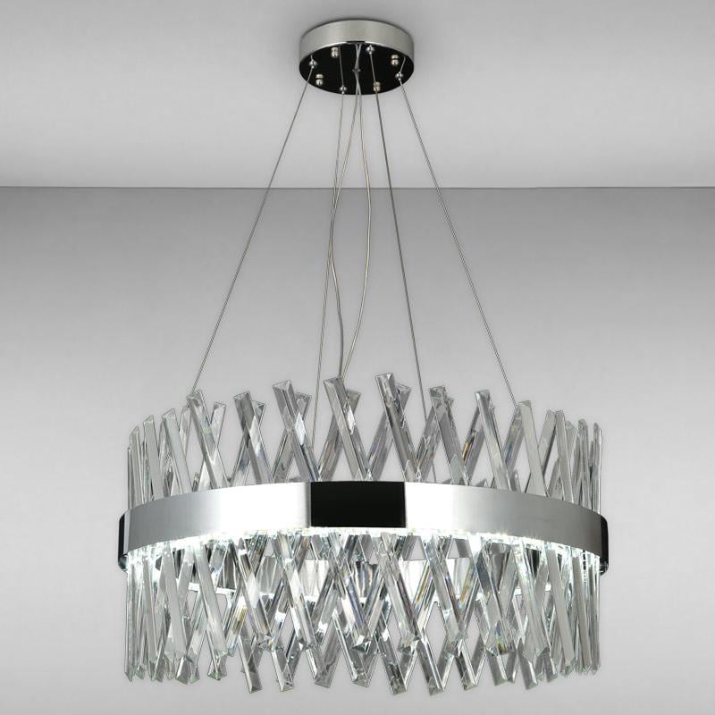 Люстра подвесная LED Light House LS-17090 CR 600MM Хром