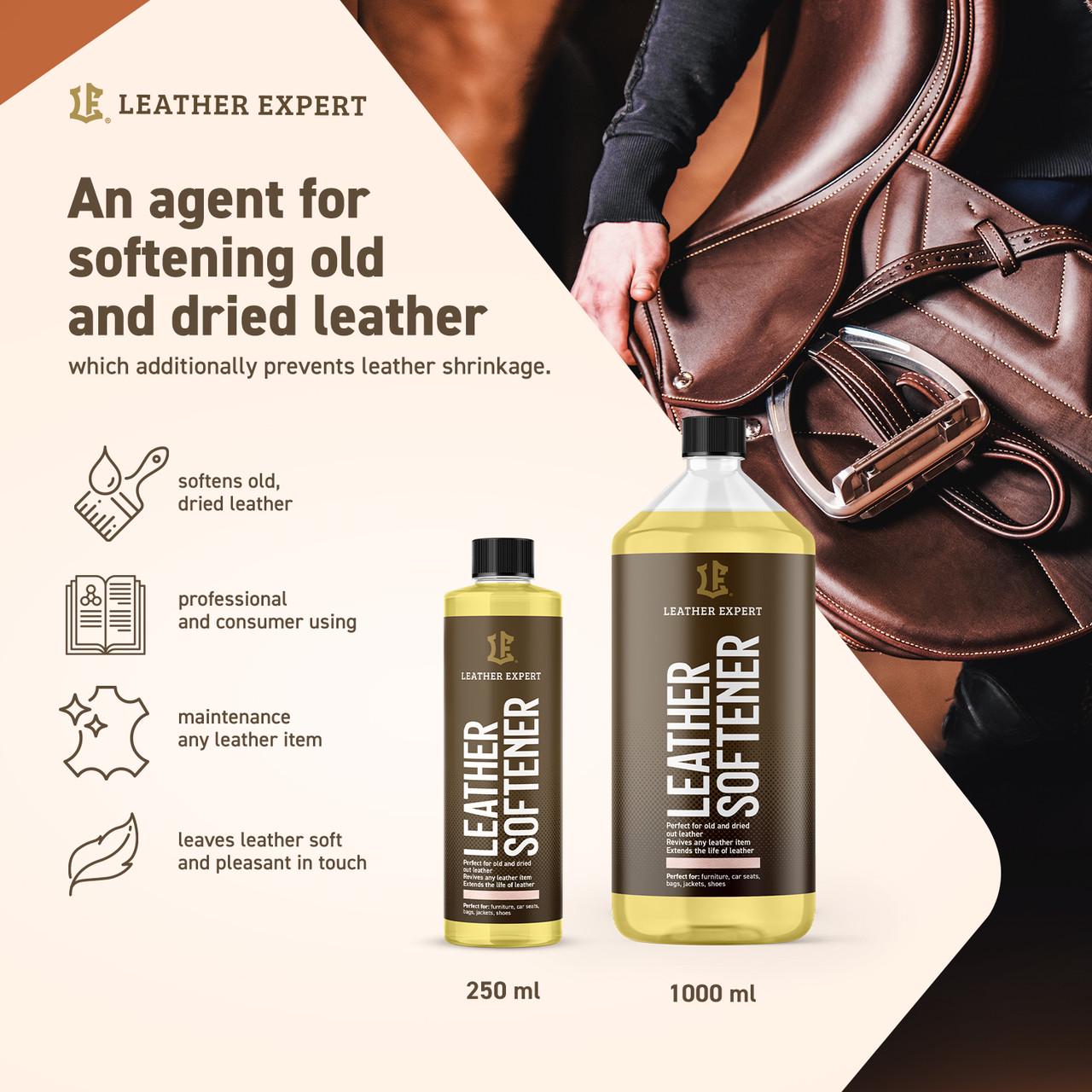 Состав для размягчения и защиты кожи Leather Expert Leather Softener 250 мл (LEX_SOFTENER/250) - фото 3 Состав для размягчения и защиты кожи Leather Expert Leather Softener 250 мл (LEX_SOFTENER/250) - фото 3
