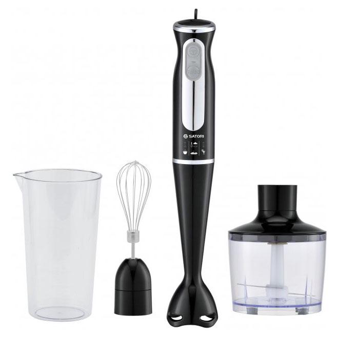 Блендер погружной Satori SB-620-PB 600 Вт c чашами 3 режима работы