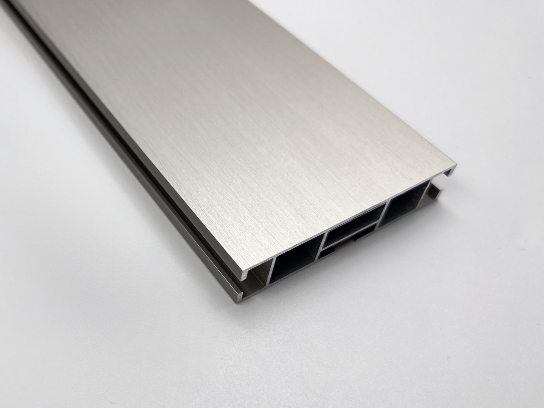 Профиль Quadrum Топлайн сталь матовая