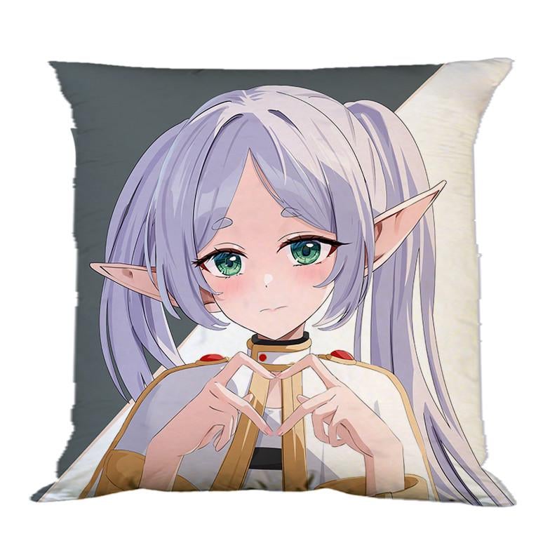 Подушка аниме Фрирен провожающая в последний путь двухсторонняя 40х40 см (p0406) Подушка аниме Фрирен провожающая в последний путь двухсторонняя 40х40 см (p0406)