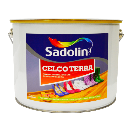 Лак для підлоги Sadolin Celco Terra напівглянсовий уретан-алкідний стійкий до зносу 2,5 л Прозорий (1823194105)