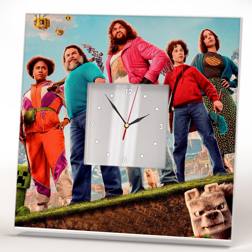 Часы Фильм 'Майнкрафт' 260x260 мм (C04615)