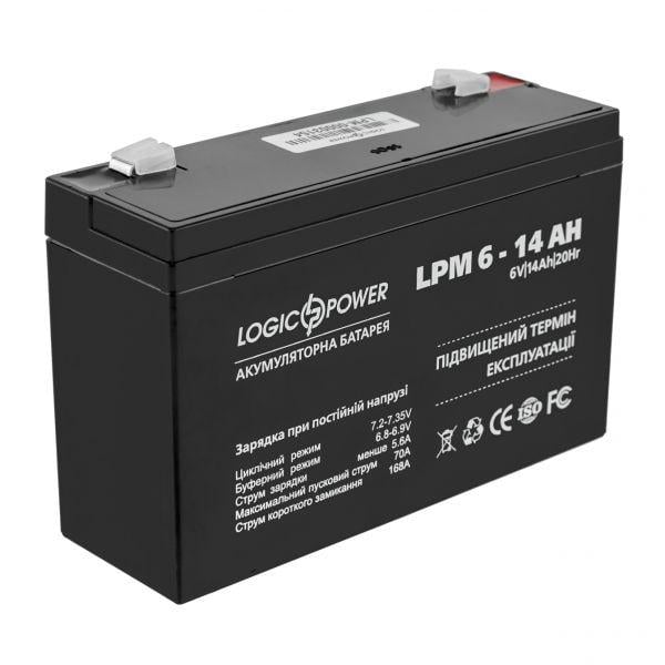 Аккумулятор для ИБП LogicPower LPM 4160 14 Ah (12287)