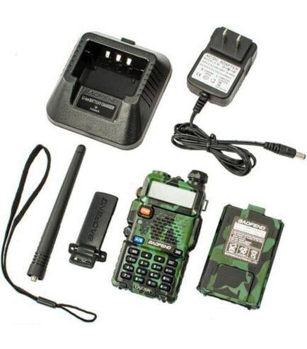 Рация Baofeng UV-5R Camo с гарнитурой c кнопкой РТТ (13720) - фото 12