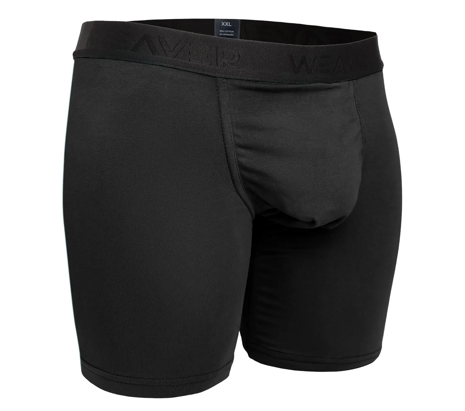 Труси боксери чоловічі анатомічні Long XXL Чорний (5563)