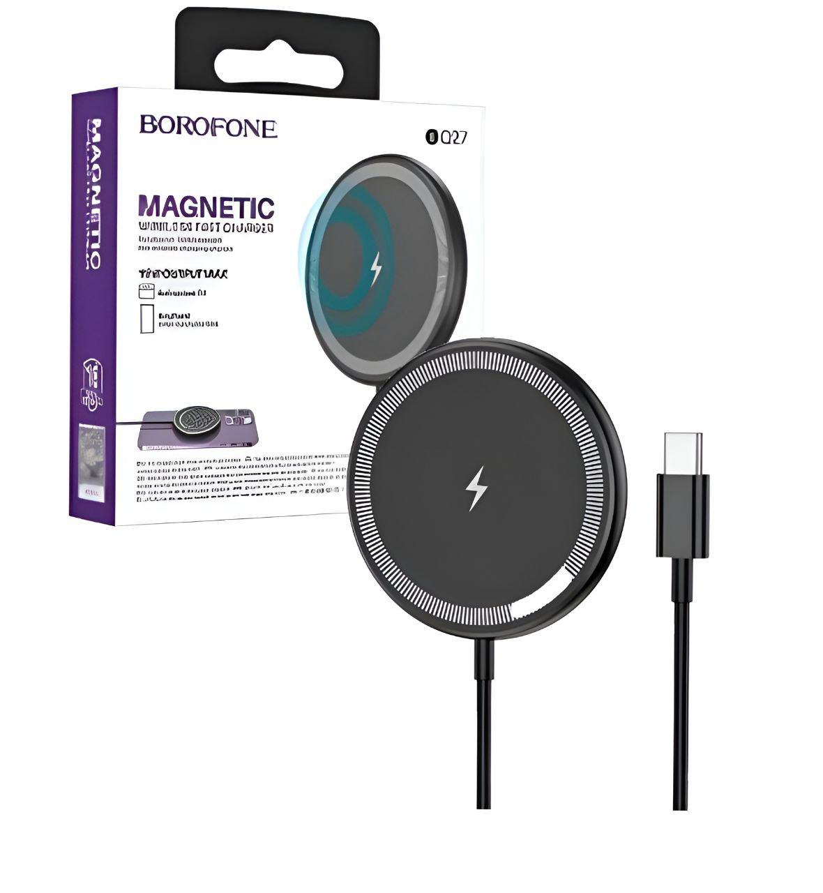 Зарядний пристрій Borofone BQ27 2в1 для смартфонів і навушників (19671537) - фото 2 Зарядний пристрій Borofone BQ27 2в1 для смартфонів і навушників (19671537) - фото 2