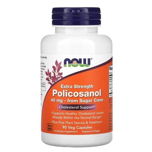 Поликозанол NOW Policosanol 40 мг 90 капс. (NOW-01825)
