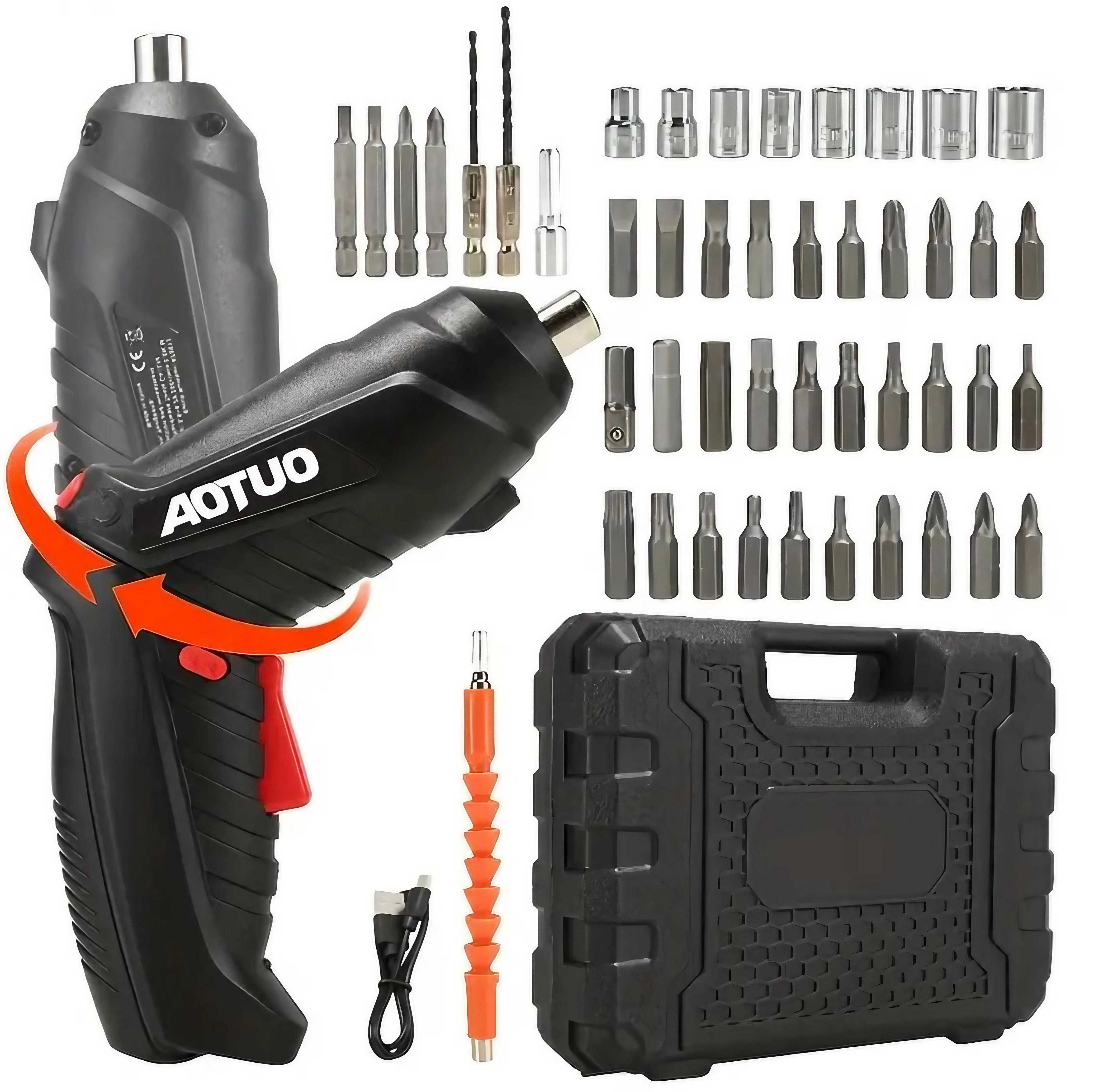 Набір для ремонту техніки електровикрутка/викрутка/шурупокрут 47в1 в кейсі (krm-MA615) - фото 2 Набір для ремонту техніки електровикрутка/викрутка/шурупокрут 47в1 в кейсі (krm-MA615) - фото 2