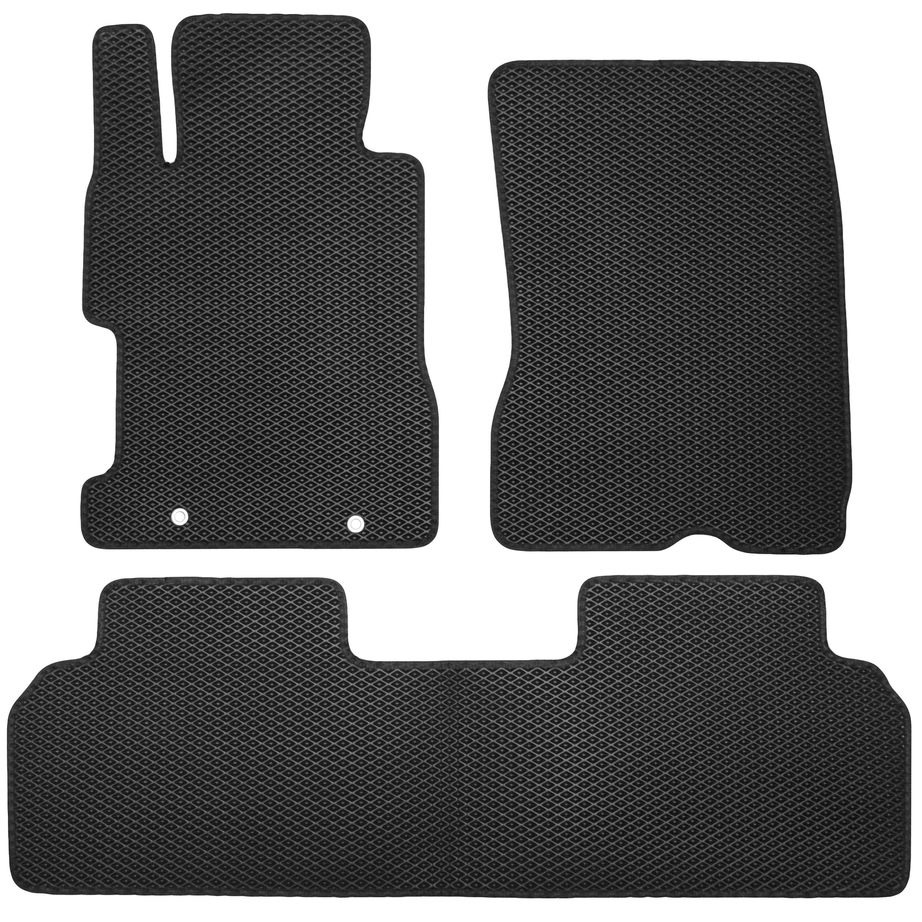 Коврики в салон для Honda Civic 4D 2006-2012 EVA-полимерные Черный Коврики в салон для Honda Civic 4D 2006-2012 EVA-полимерные Черный