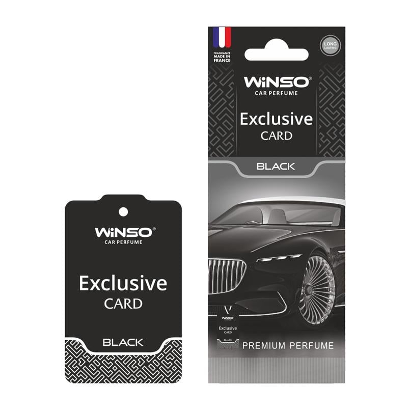 Ароматизатор Winso Card Exclusive Black сухой